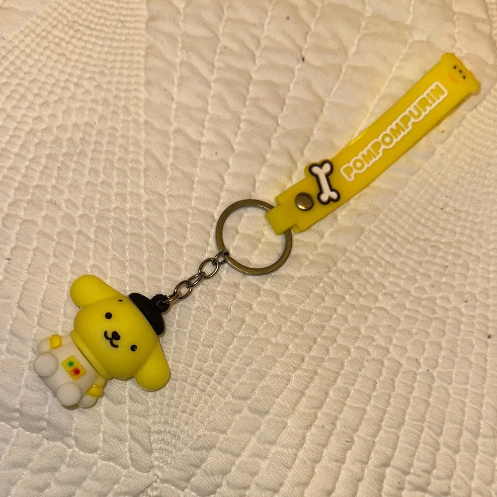 Sanrio Pompompurin Space Suit Keychain